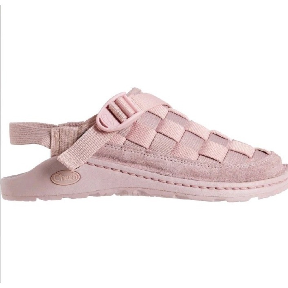 NEW Chaco Women Canyon Woven Clogs - Light Pink Rose Quartz Sustainable Eco Sz 5 - Picture 3 of 10